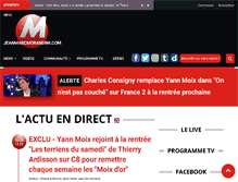 Tablet Screenshot of jeanmarcmorandini.com